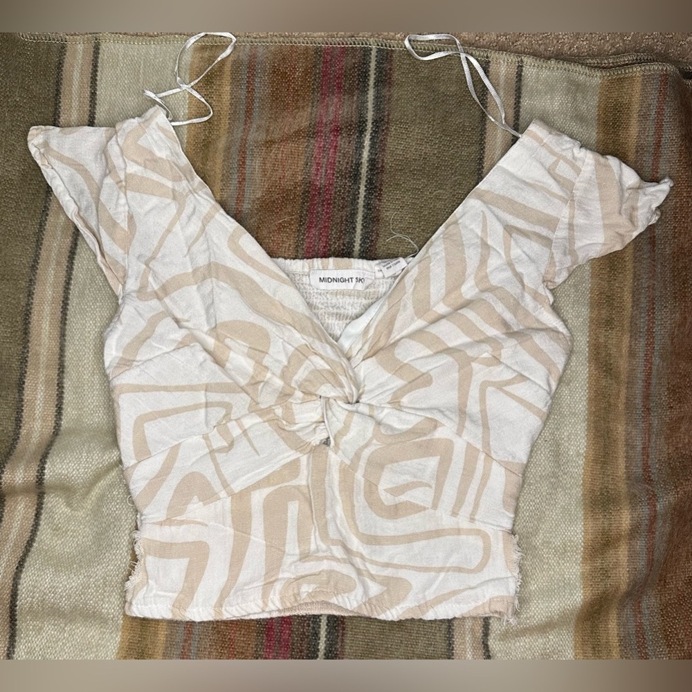 Midnight Sky crop top